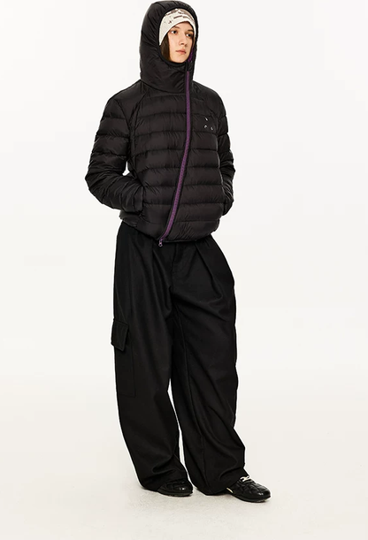 Lightweight Quilted Hooded Puffer Jacket