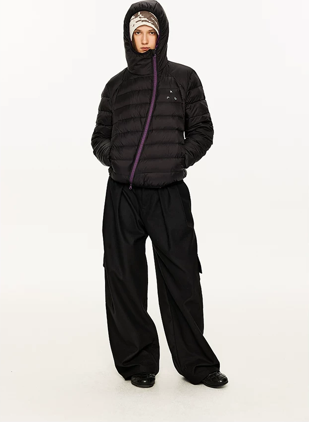 Lightweight Quilted Hooded Puffer Jacket
