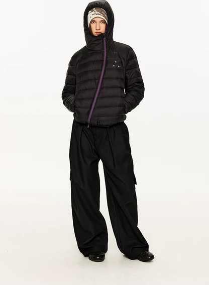 Lightweight Quilted Hooded Puffer Jacket