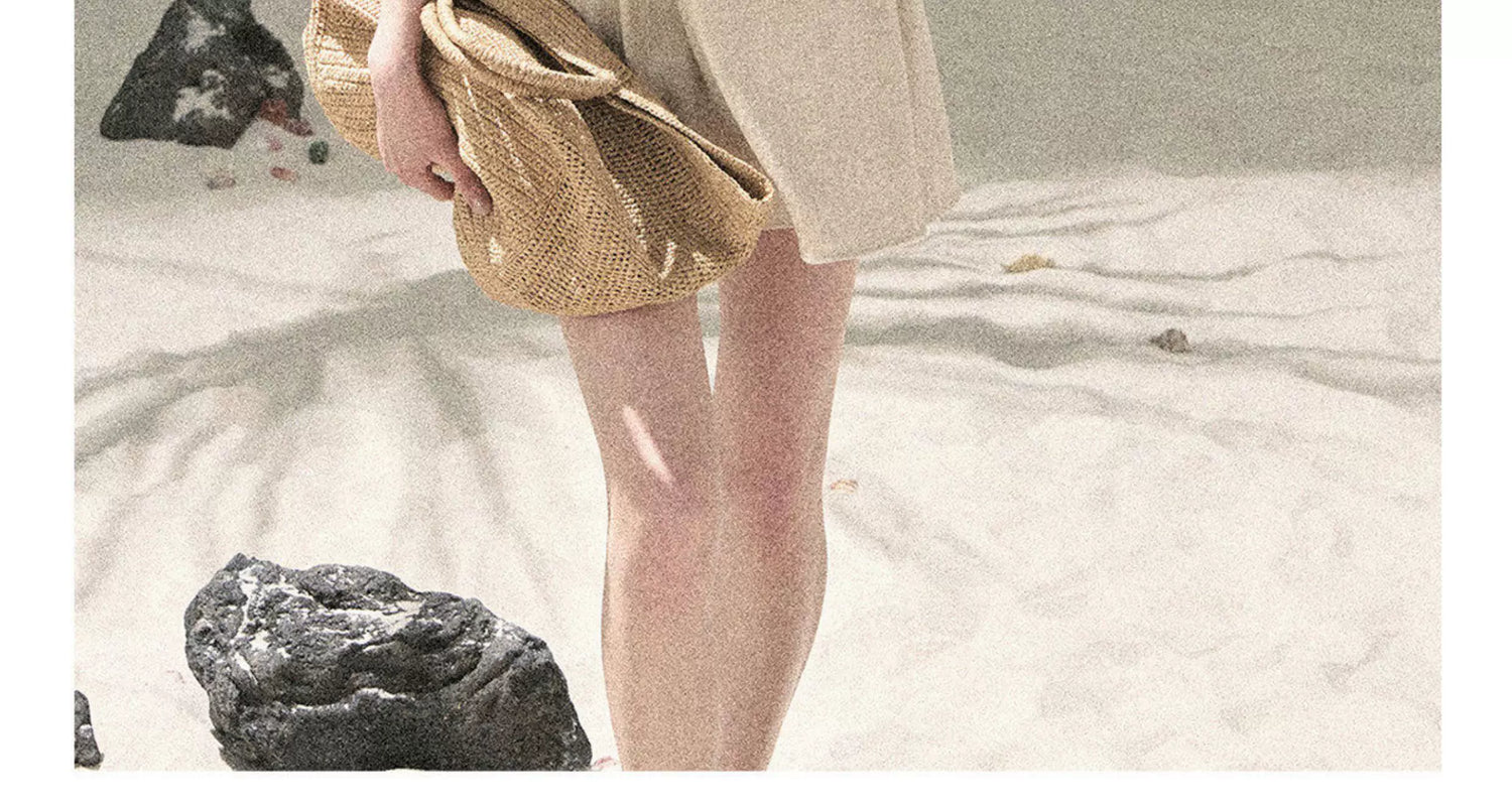 Sunlit Wheat Field Lace Strap Dress