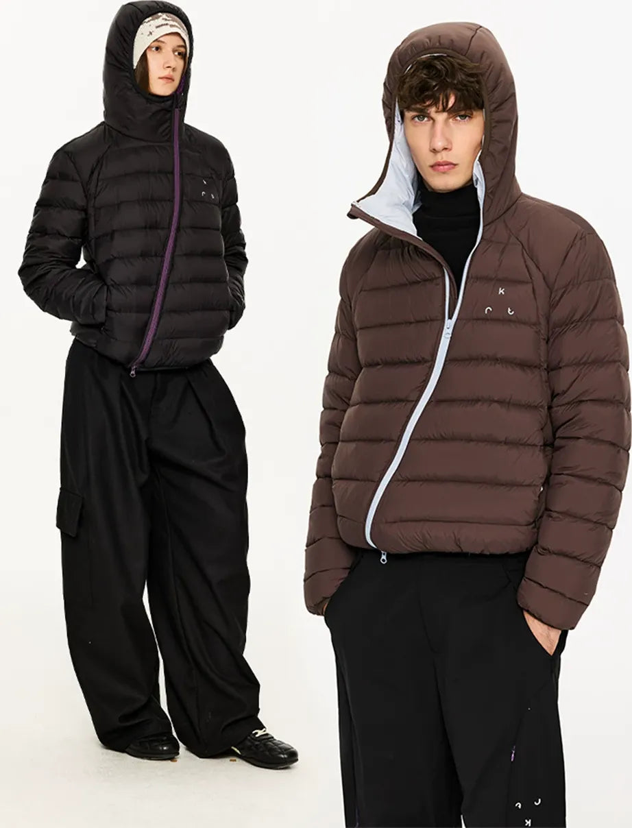 Lightweight Hooded Down Jacket