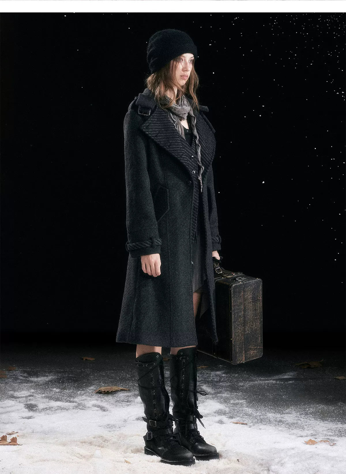 Punk Foldover Platform Boots