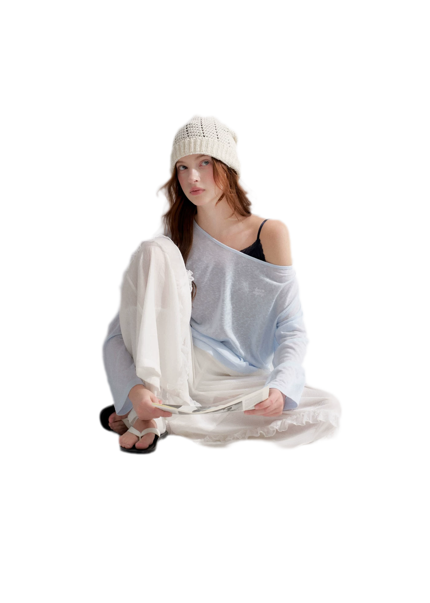 Lyocell Off Shoulder Top