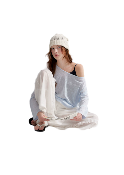 Lyocell Off Shoulder Top