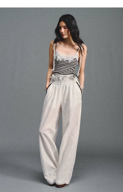 Striped Lace Camisole