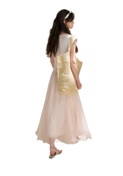 Sakura and Spring Stream A-Line Skirt