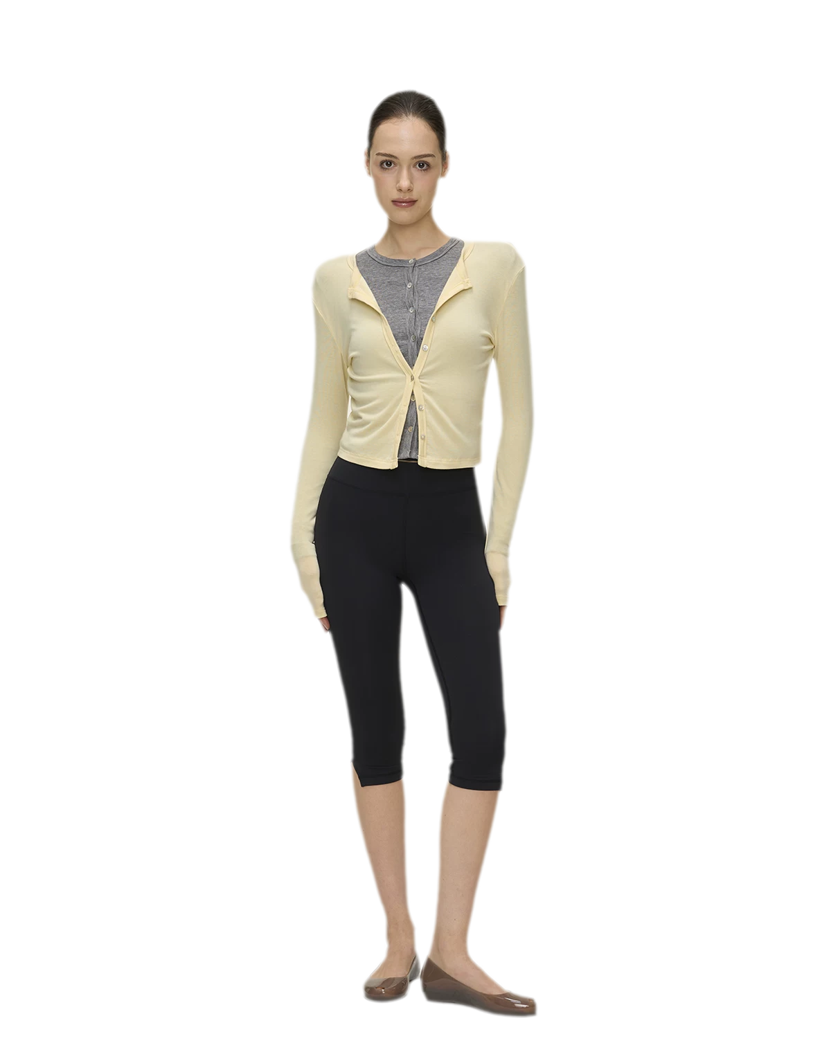 Niiiu Open-Slit Yoga Pants