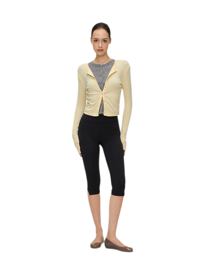 Niiiu Open-Slit Yoga Pants