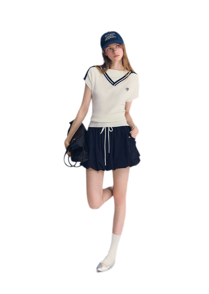 Half-Zip Drawstring Jacket