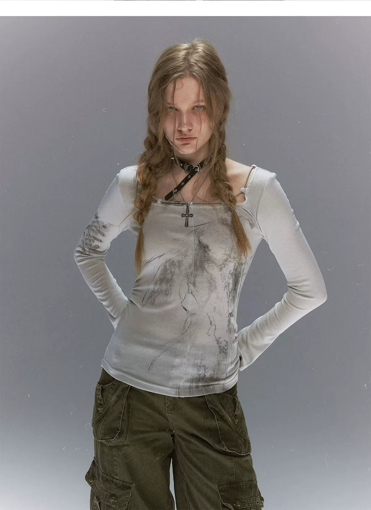 Sheer Lace Slim Top