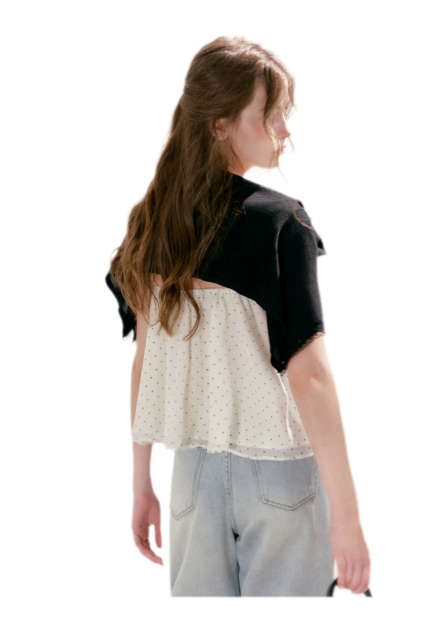 Lace Trim Cardigan