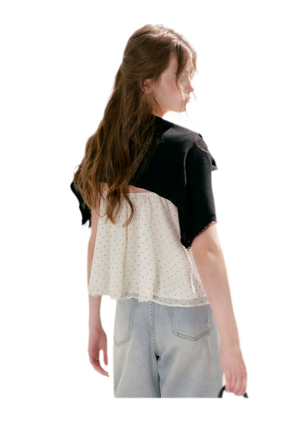 Lace Trim Cardigan