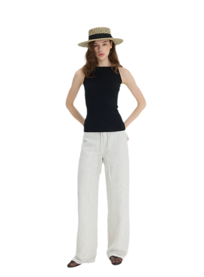 Lyocell Linen Ribbed Camisole