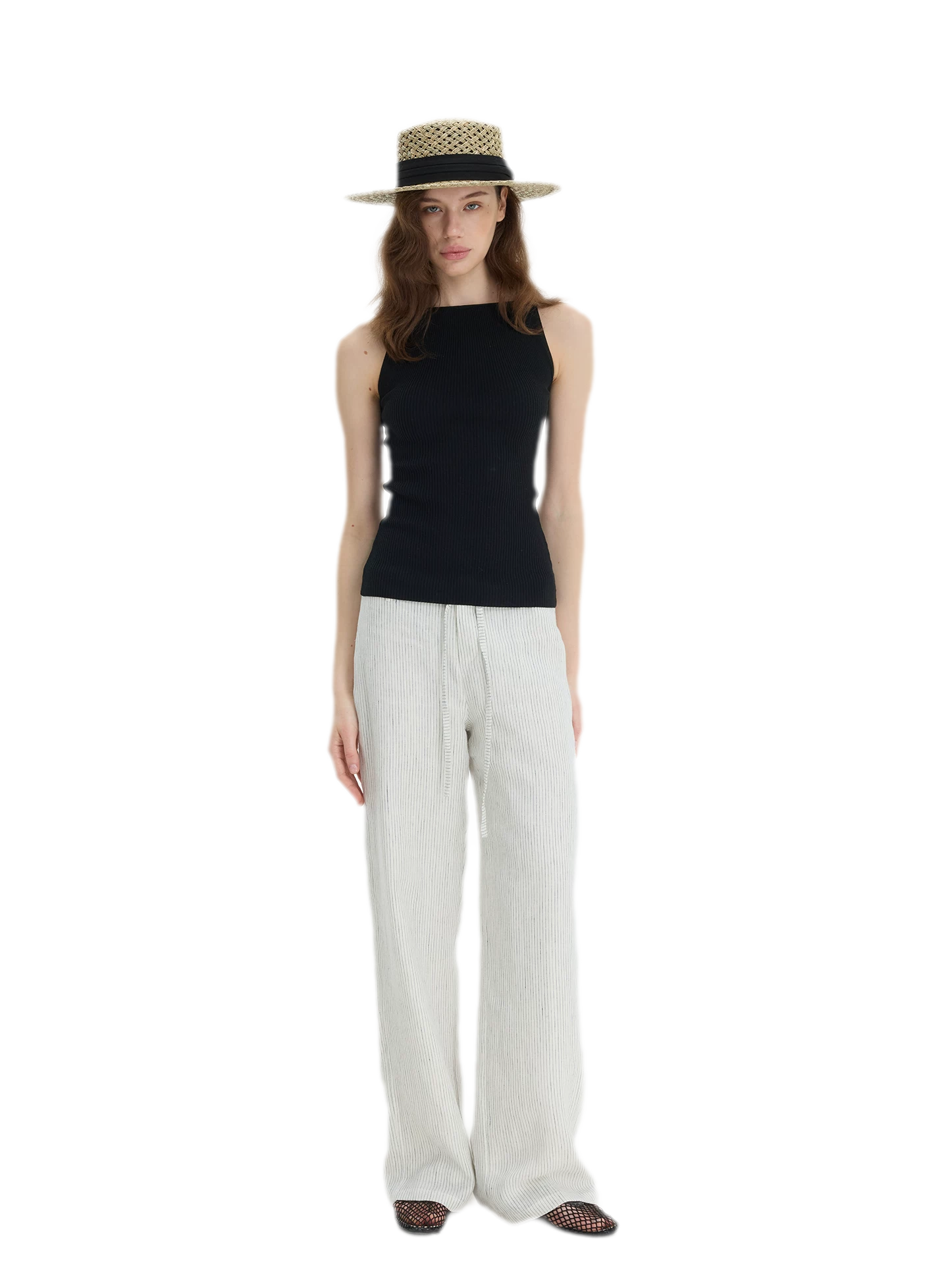 Lyocell Linen Ribbed Camisole