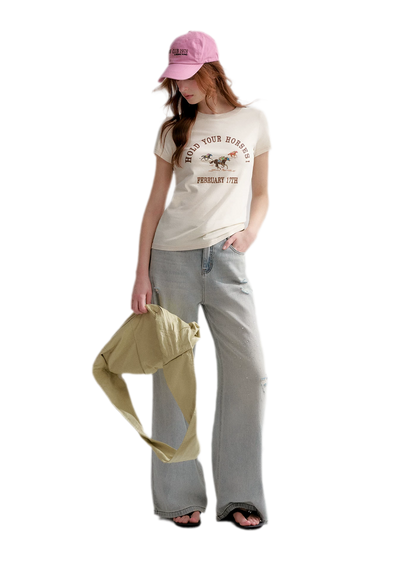 Vintage Horse Print Tee