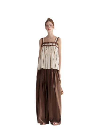 Pleated Balloon Relaxed Pants