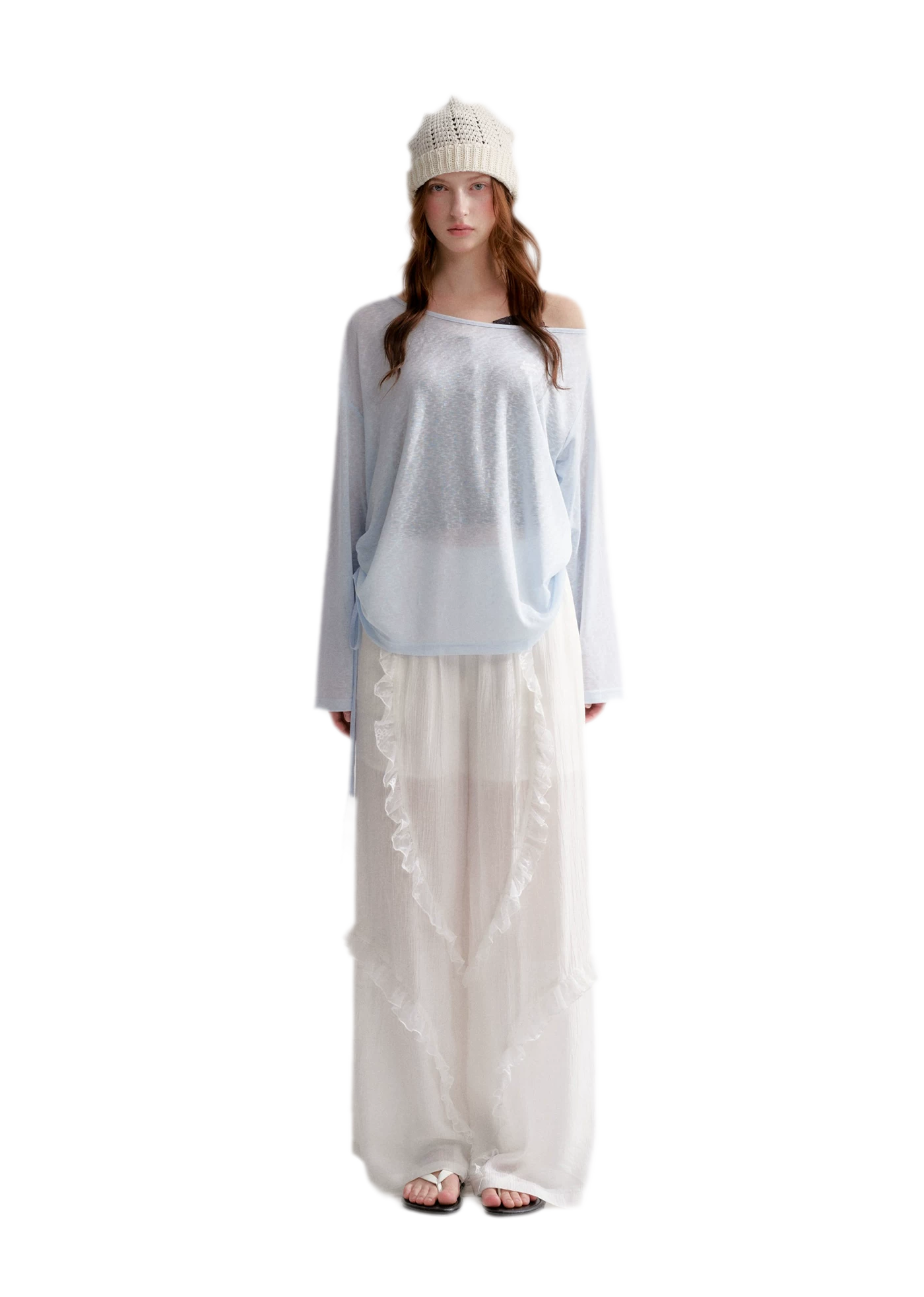 Lyocell Off Shoulder Top