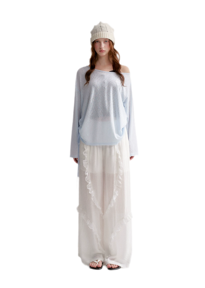 Lyocell Off Shoulder Top
