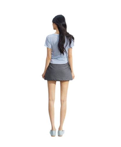 Butterfly Ruched Tee