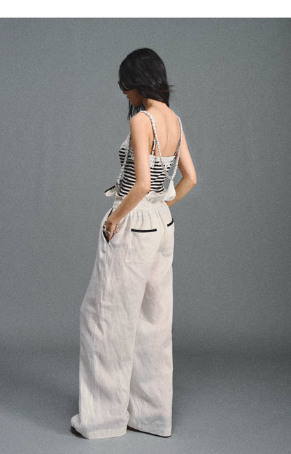 Striped Lace Camisole