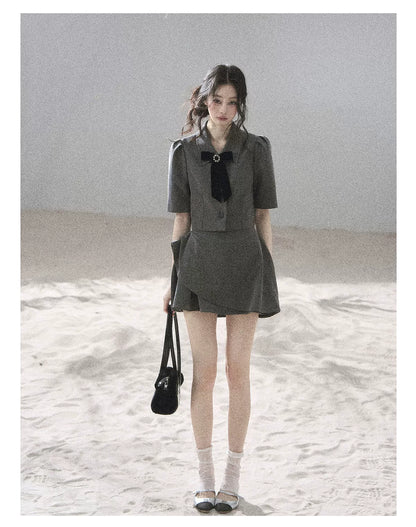 "Paris Afternoon" Summer Two-Piece Set