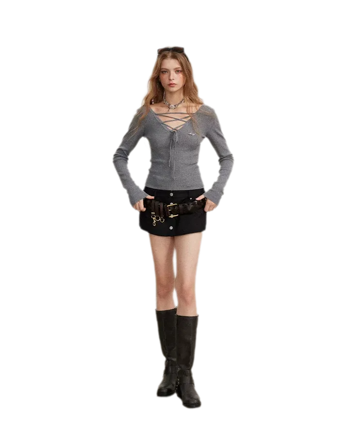 Double-Waist Convertible A-Line Skort