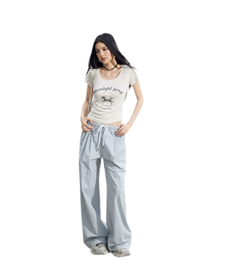 Heart Wide-Leg Pants