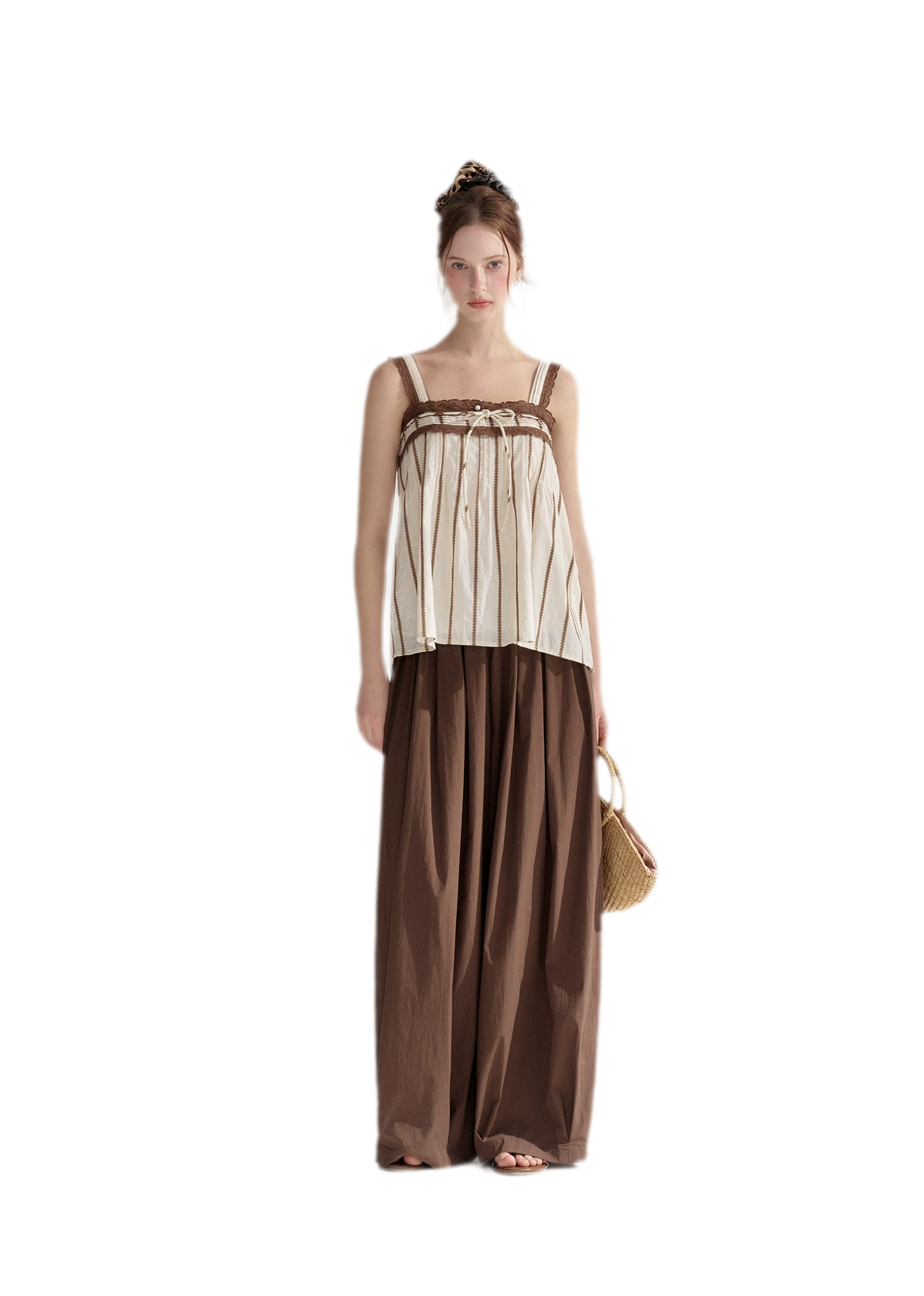 Pleated Balloon Relaxed Pants