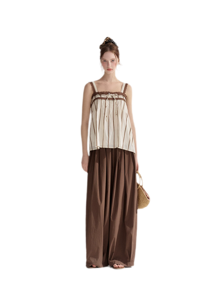 Pleated Balloon Relaxed Pants