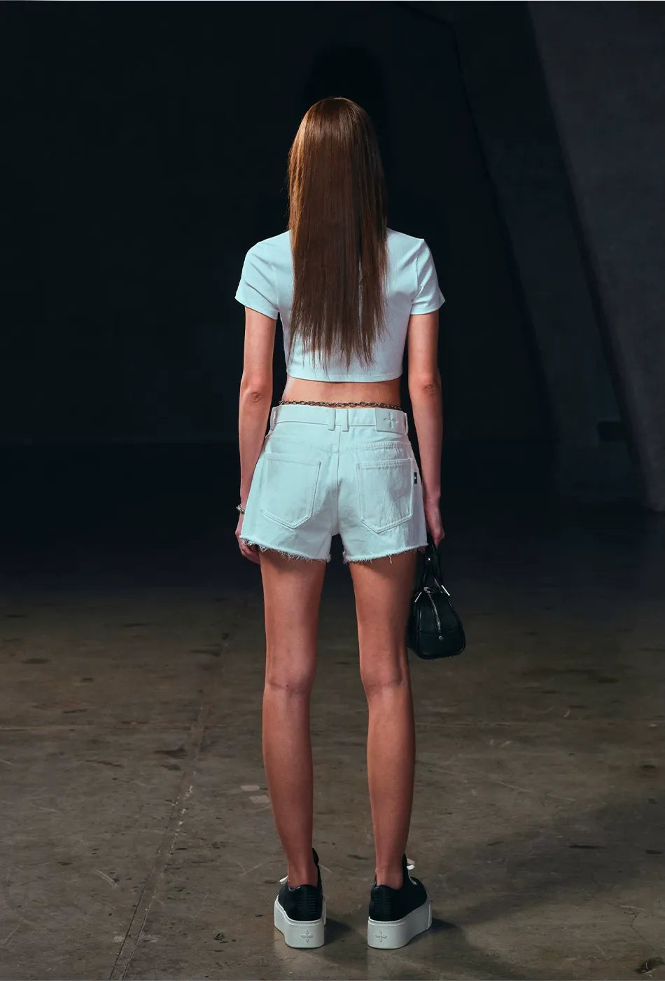 Wild Phantom Low Waist Denim Shorts