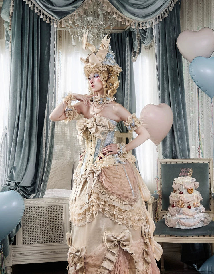 Rococo Bustle Train Skirt