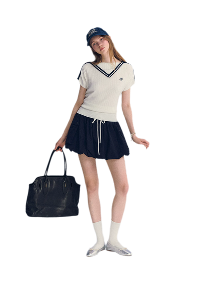 Half-Zip Drawstring Jacket