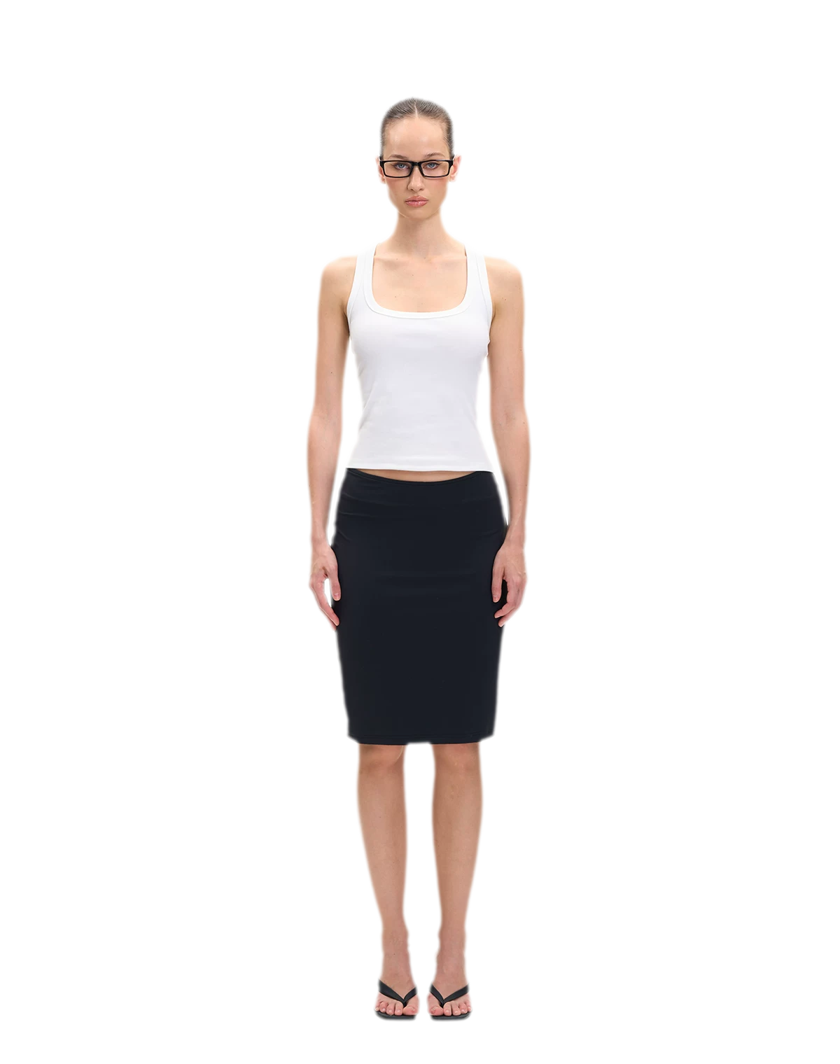 Ribbed U-Neck Cami