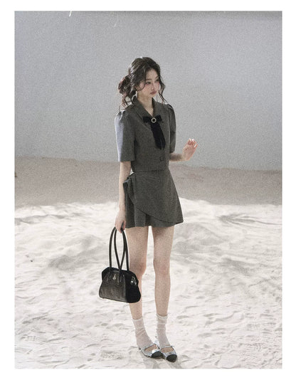 "Paris Afternoon" Summer Two-Piece Set