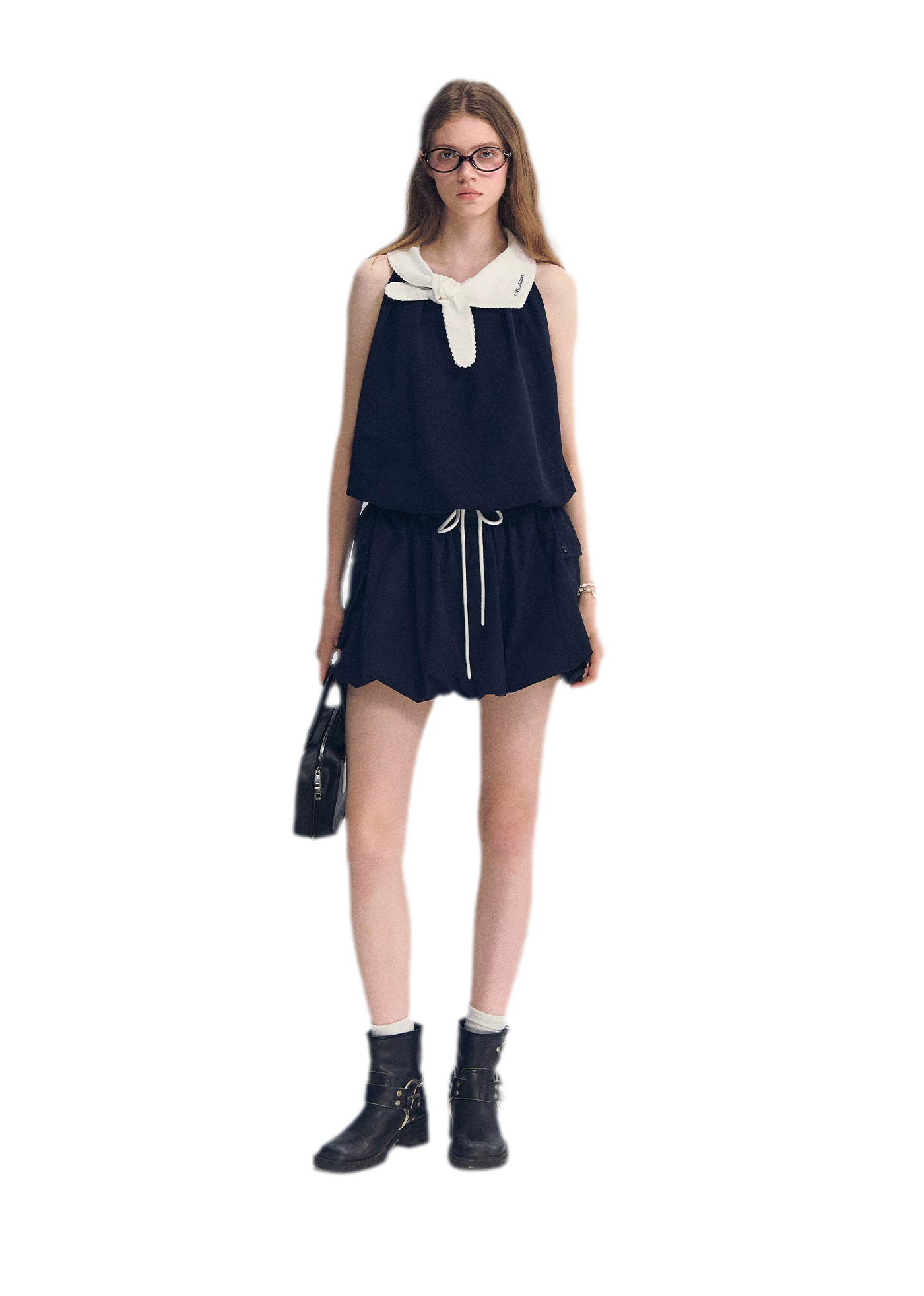 Half-Zip Drawstring Jacket