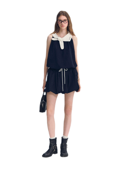 Half-Zip Drawstring Jacket