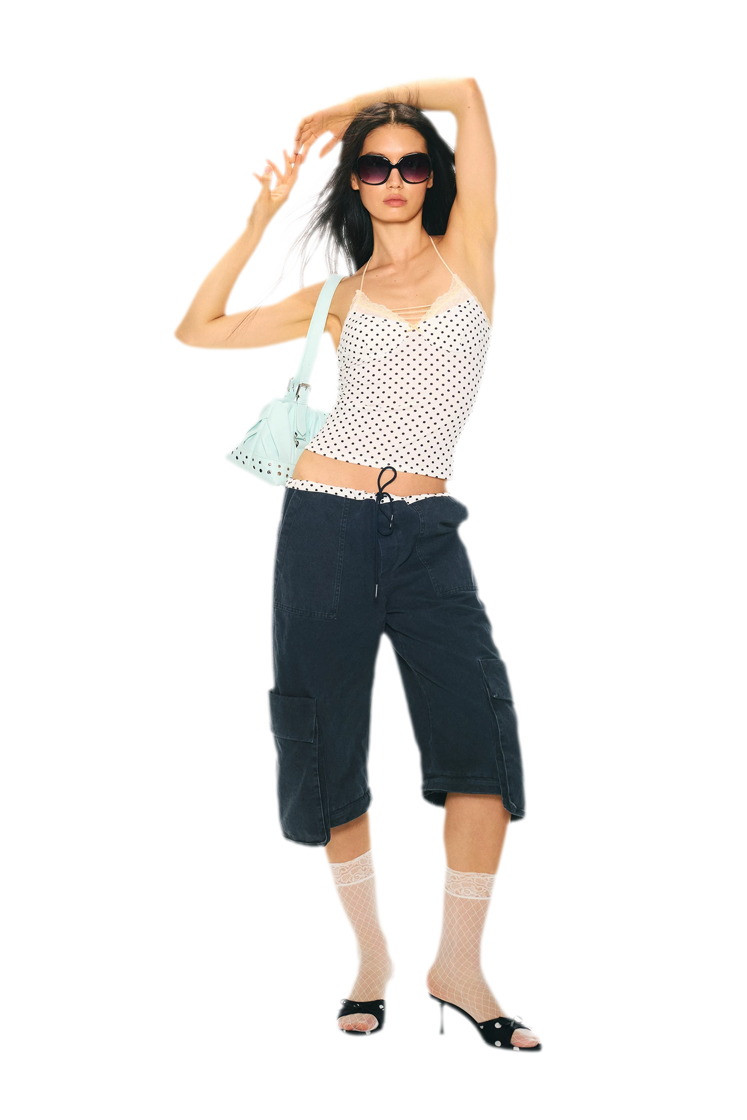 Retro Leopard Print Lace Camisole