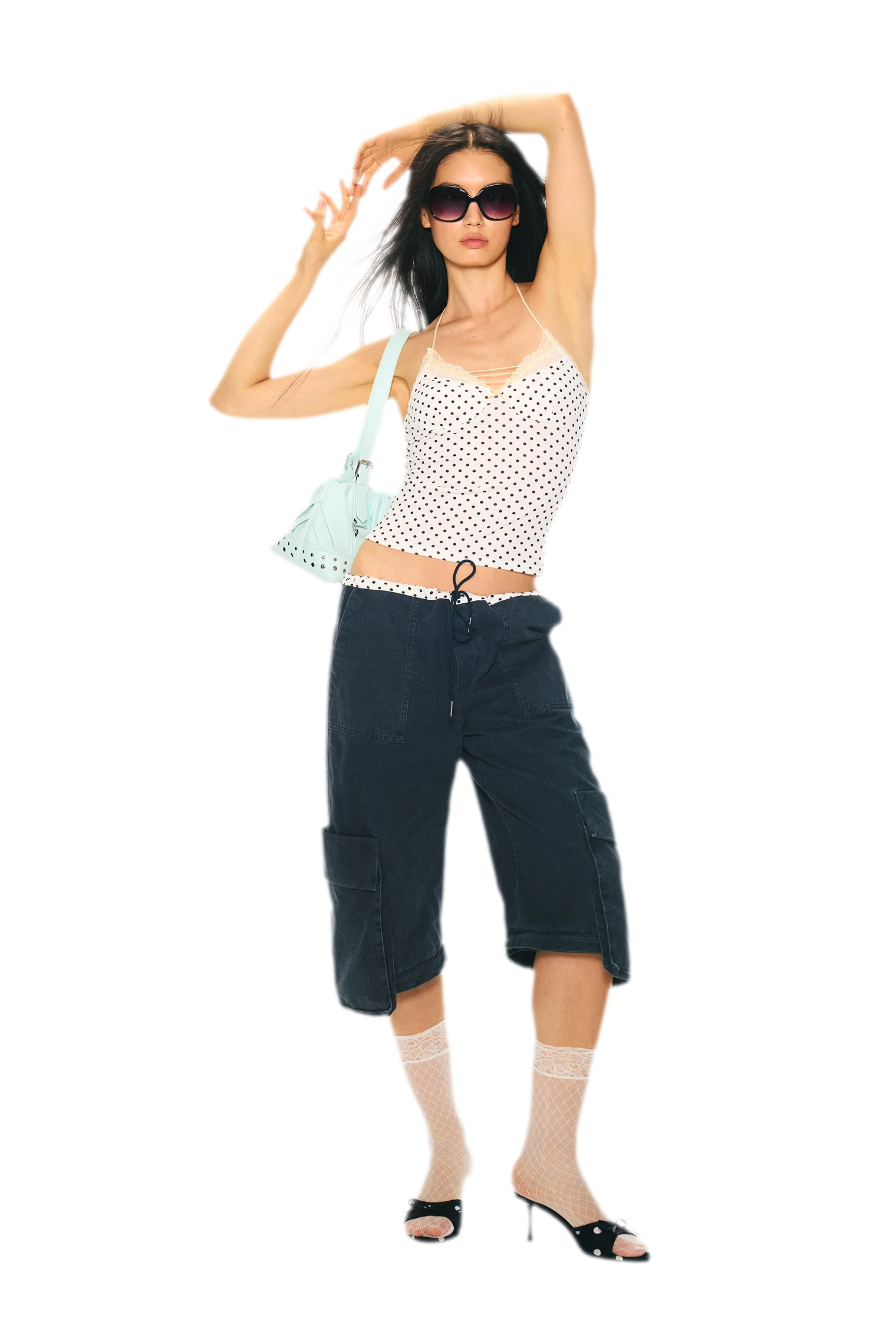 Retro Leopard Print Lace Camisole