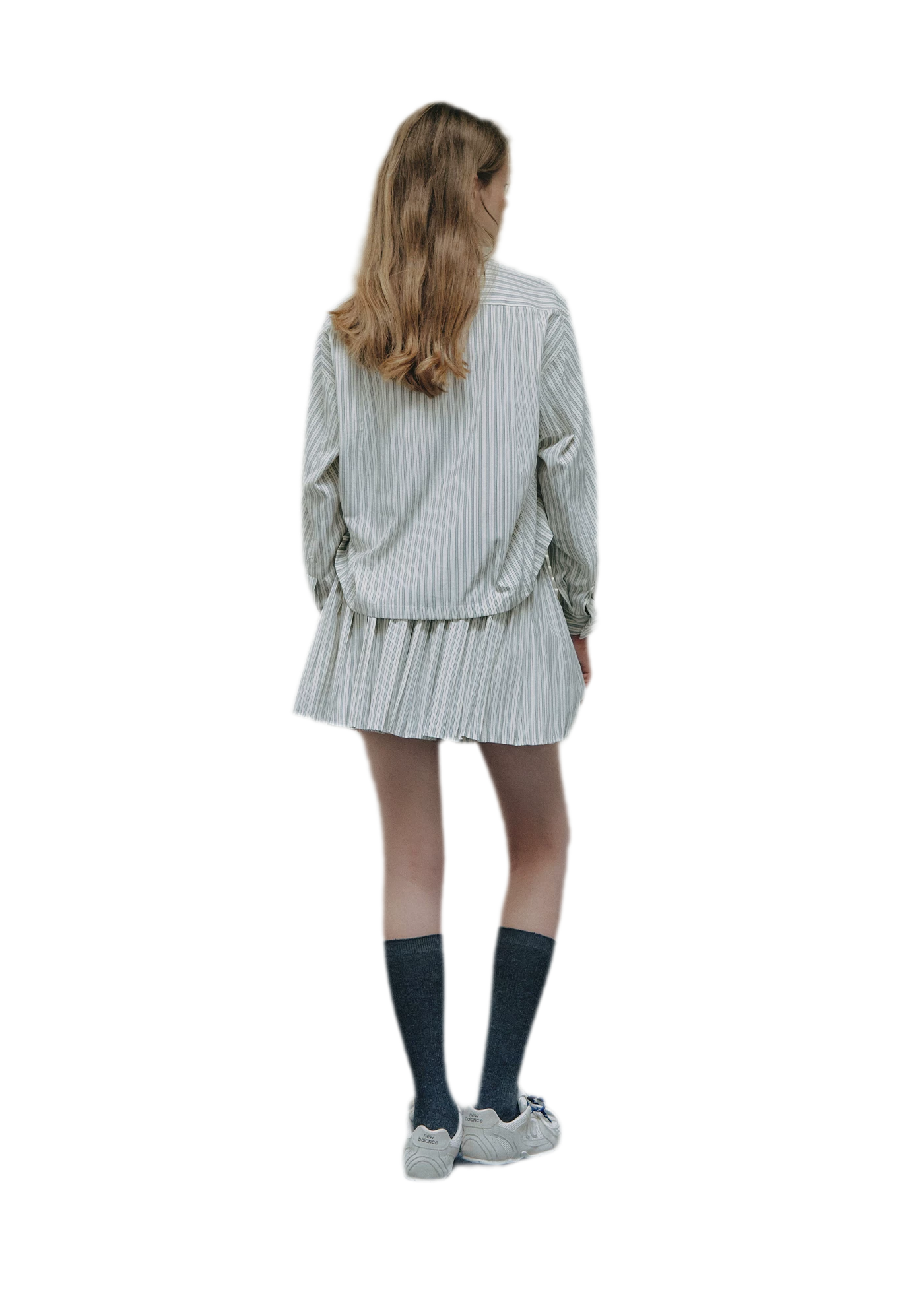 Lace Appliqué Cropped Sweatshirt