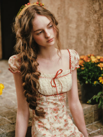 Lace Floral Dress