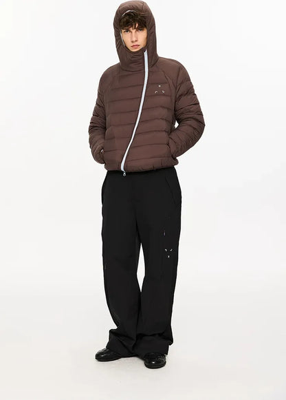 Lightweight Hooded Down Jacket