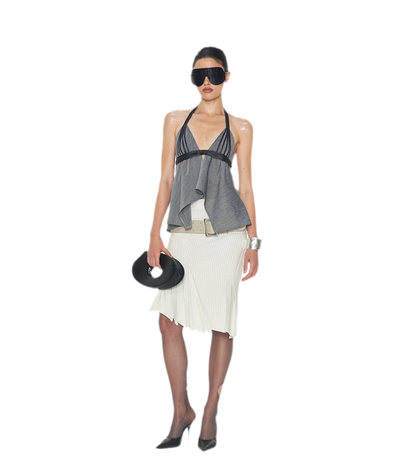 V-Neck Halter Top