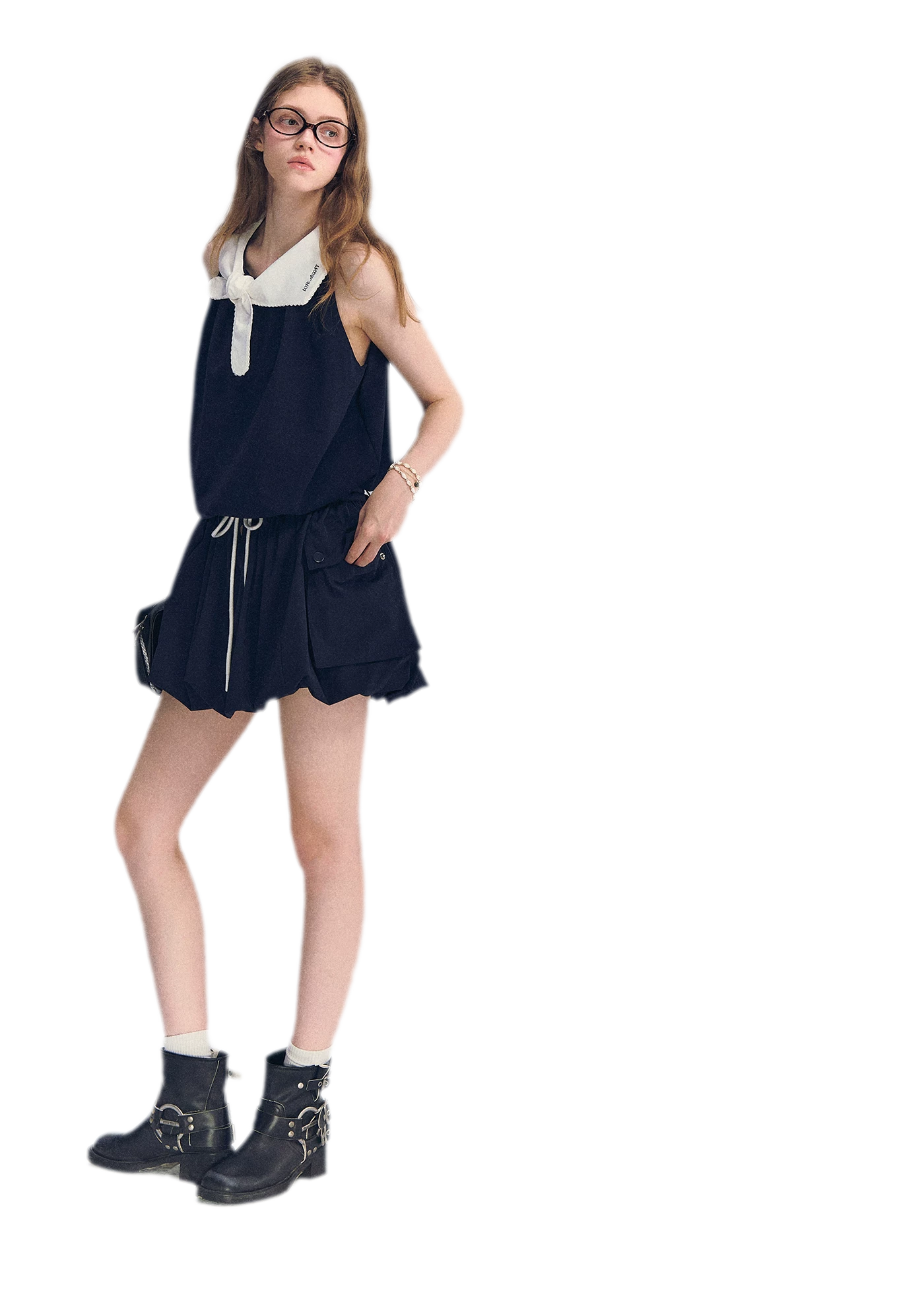 Half-Zip Drawstring Jacket