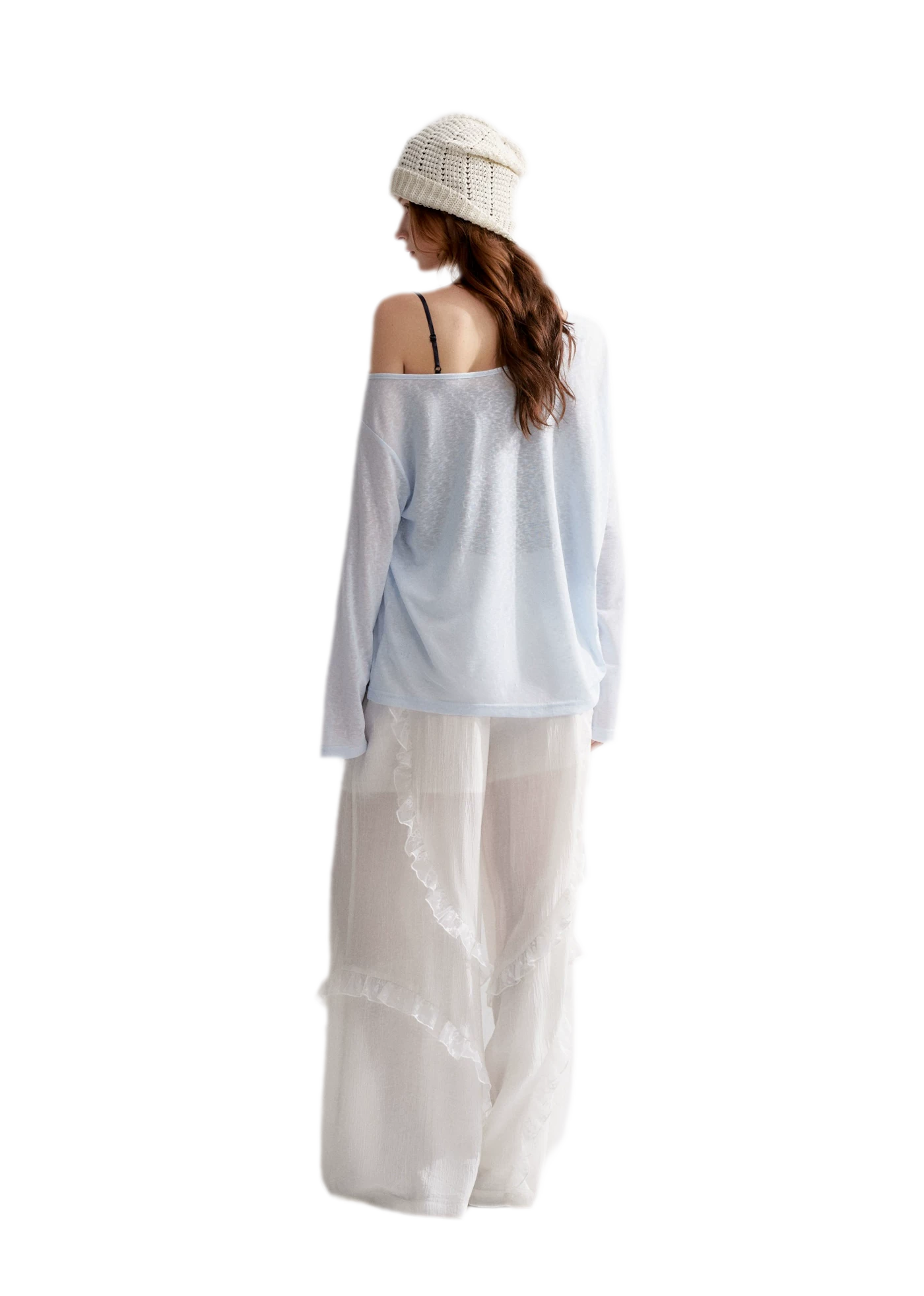 Lyocell Off Shoulder Top