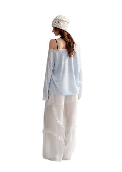 Lyocell Off Shoulder Top