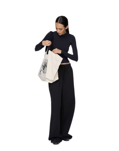 Canvas Elephant Tote Bag