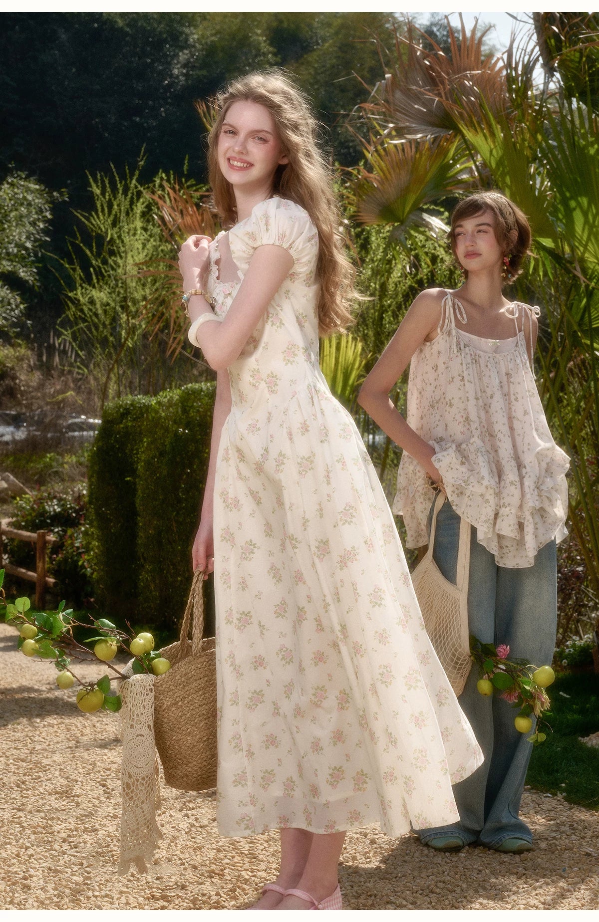 Cream Rose Holiday Rose Dress