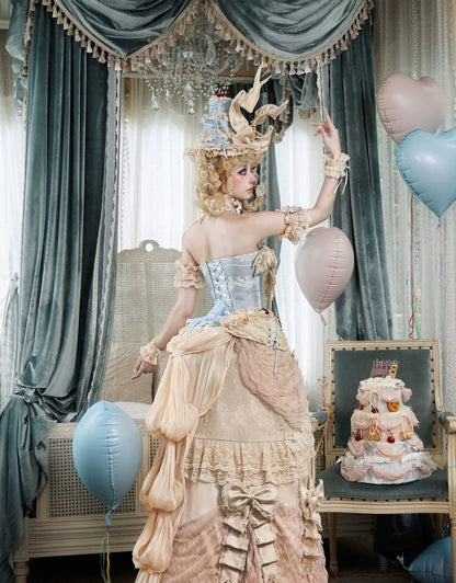 Rococo Bustle Train Skirt
