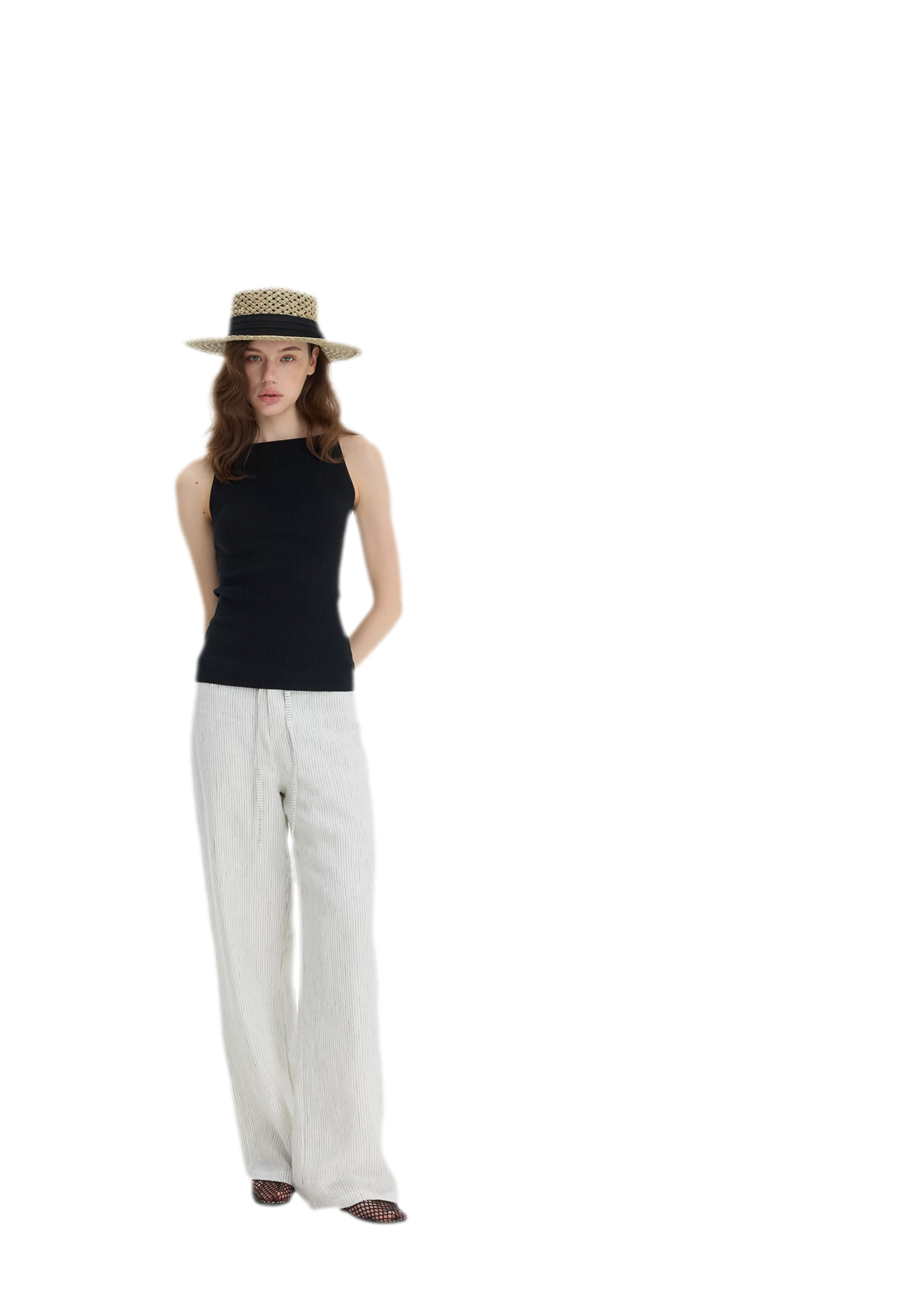 Lyocell Linen Ribbed Camisole