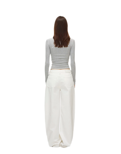 Ribbed Button Trim Set